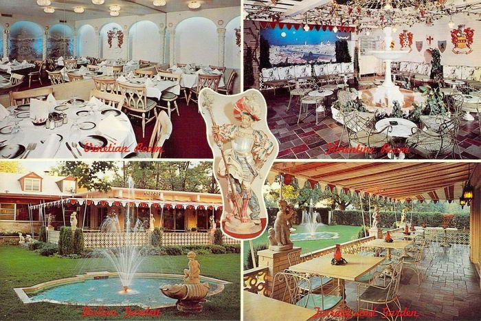 Tosis Restaurant - Old Postcard
